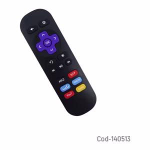 Control Remoto Universal Roku con botones Netflix Prime Video Vudu y YouTube