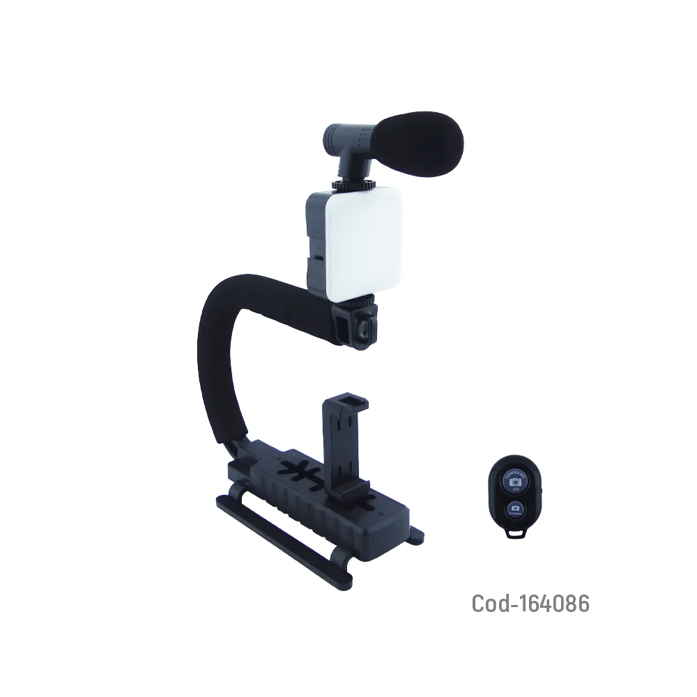 Kit estabilizador AY-49U completo para cámara y smartphone SKU 4804