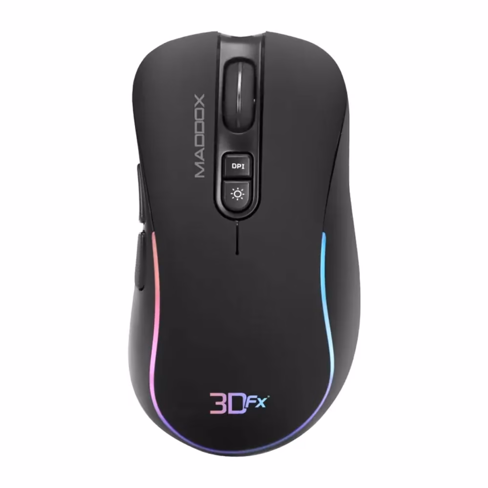 Mouse Gamer Maddox 3600 3DFX SKU 4865 con iluminación LED