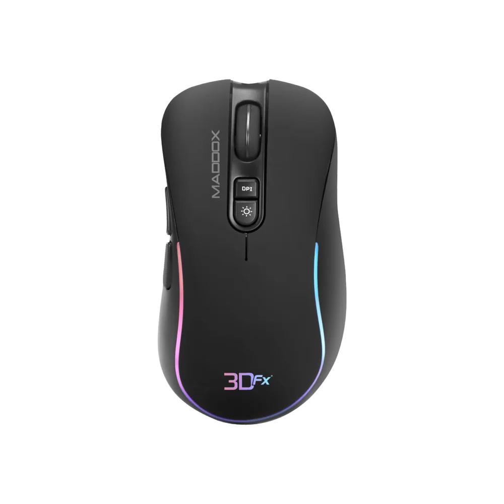 Mouse Gamer Maddox 3600 3DFX SKU 4865 con iluminación LED