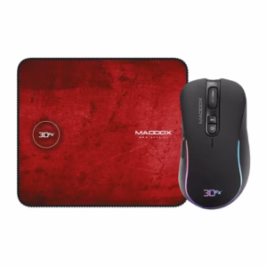Kit Gamer Maddox 3600 3DFX SKU 4865 con mouse y mouse pad
