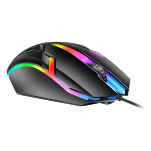 Mouse Gamer AOAS V02 SKU 4864 vista principal con iluminación LED multicolor