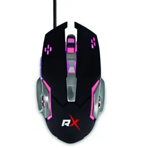 Mouse Gamer ReptileX RX0005 SKU 4891 vista principal con iluminación LED