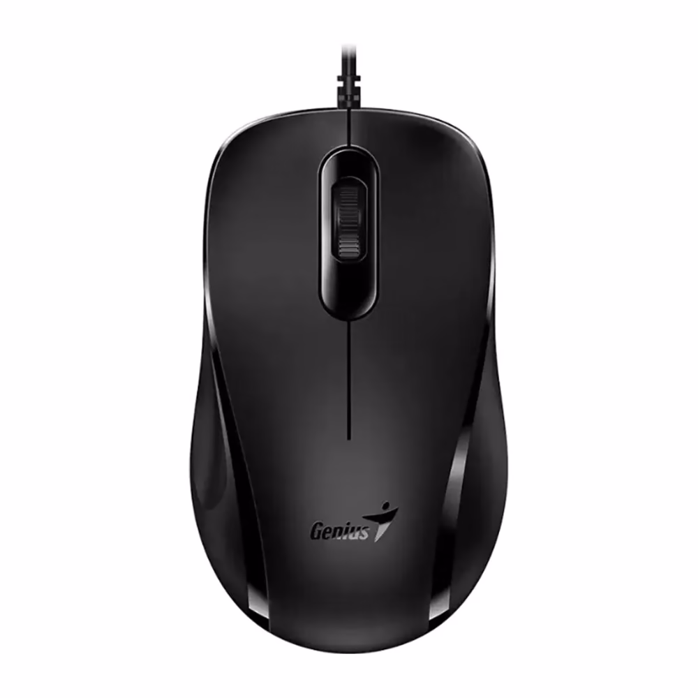 Mouse Genius DX-101 SKU 4870 vista superior color negro