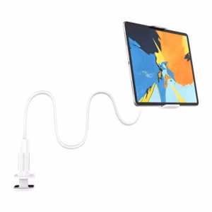 Soporte flexible Borofone BH24 sosteniendo una tablet
