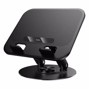 Soporte Notebook Giratorio Hoco HD14 negro en vista principal