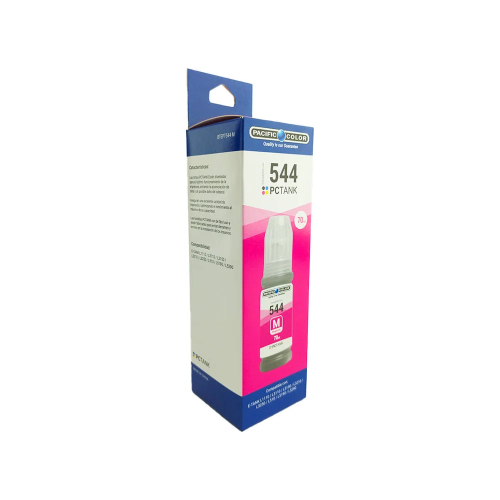 Caja lateral de tinta Epson T544 Magenta Pacific Color