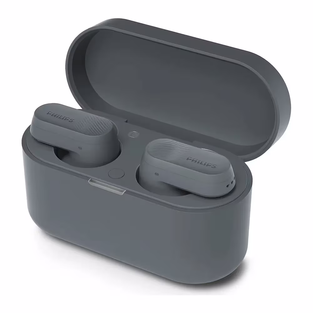 Estuche de carga de los audífonos Philips TAT3509GY en Talca - Imextec