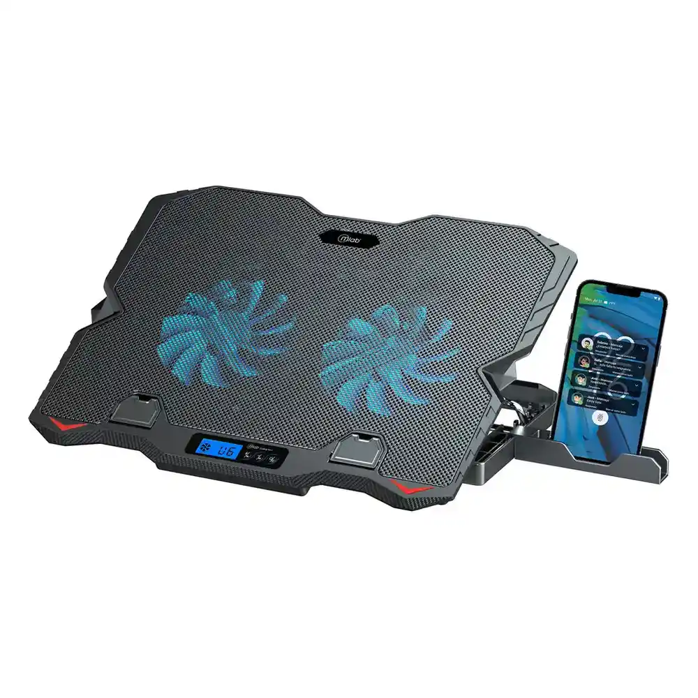 Base ventiladora notebook Mlab Two Big Fan en Talca - Imextec