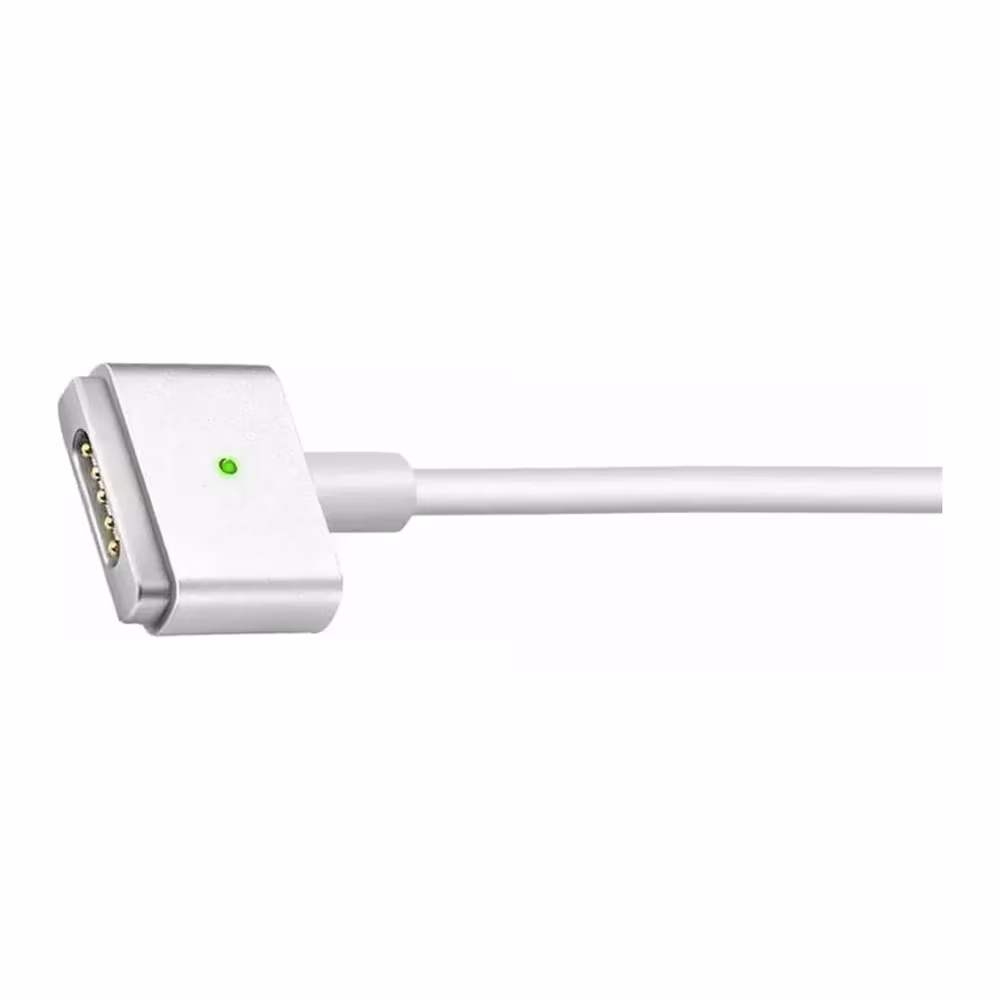 Detalle del conector MagSafe 2 del cargador MacBook en Talca - Imextec