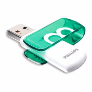 Pendrive 8GB Vivid Philips USB 2.0 verde en Talca - Imextec