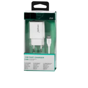 Cargador Celular Usb + Cable Usb a Tipo C 5V 2.4A Z59 Qihang